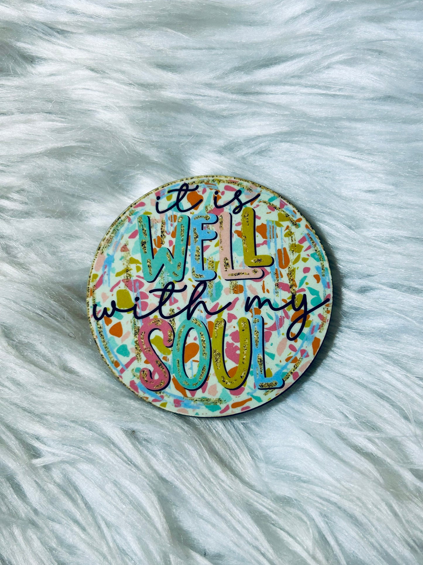 Well With My Soul Matte Magnet