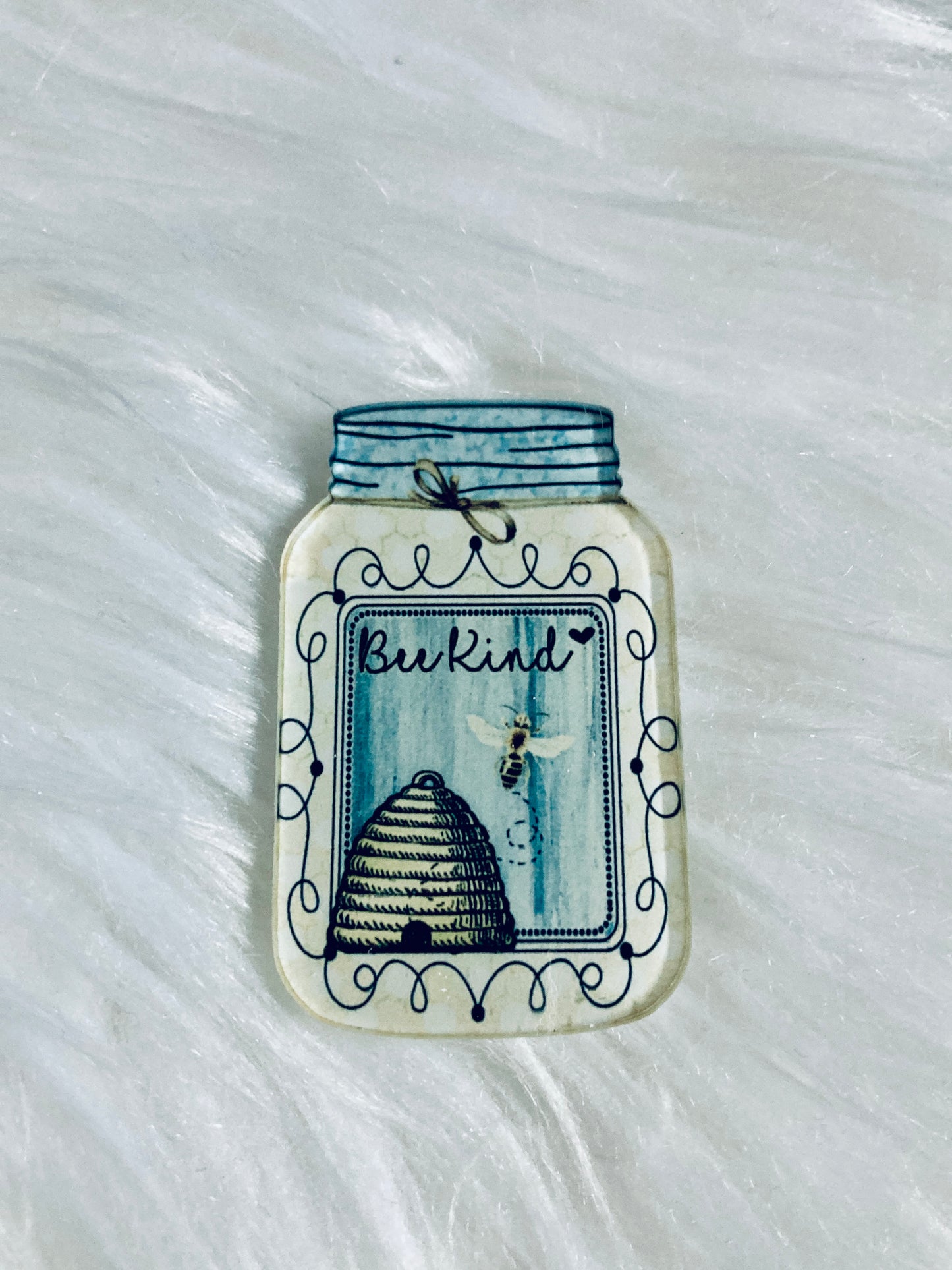 Mason Jar Shape Acrylic 2" Interchangable Shapes