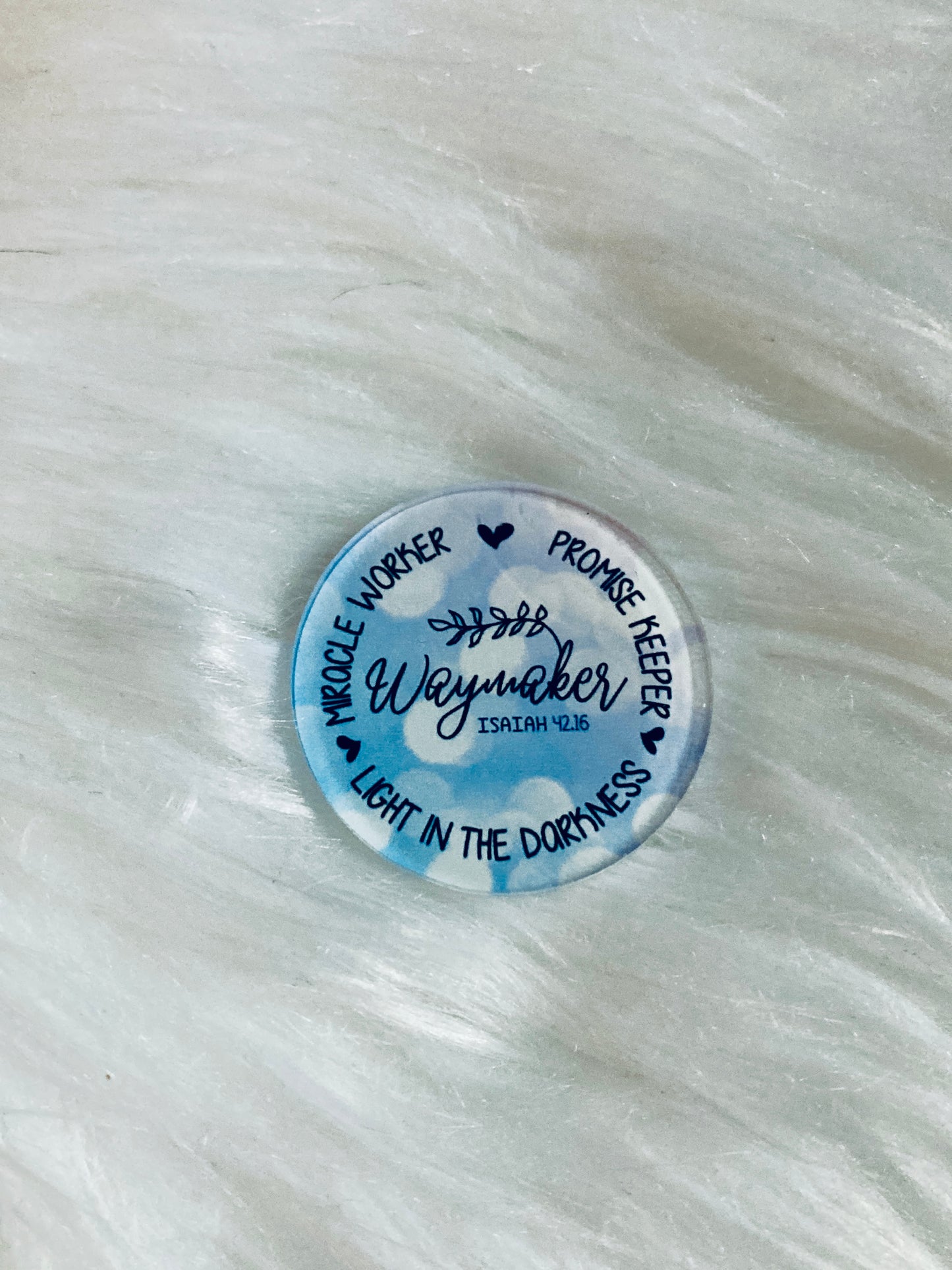 Round Acrylic 1.5" Interchangable Shapes