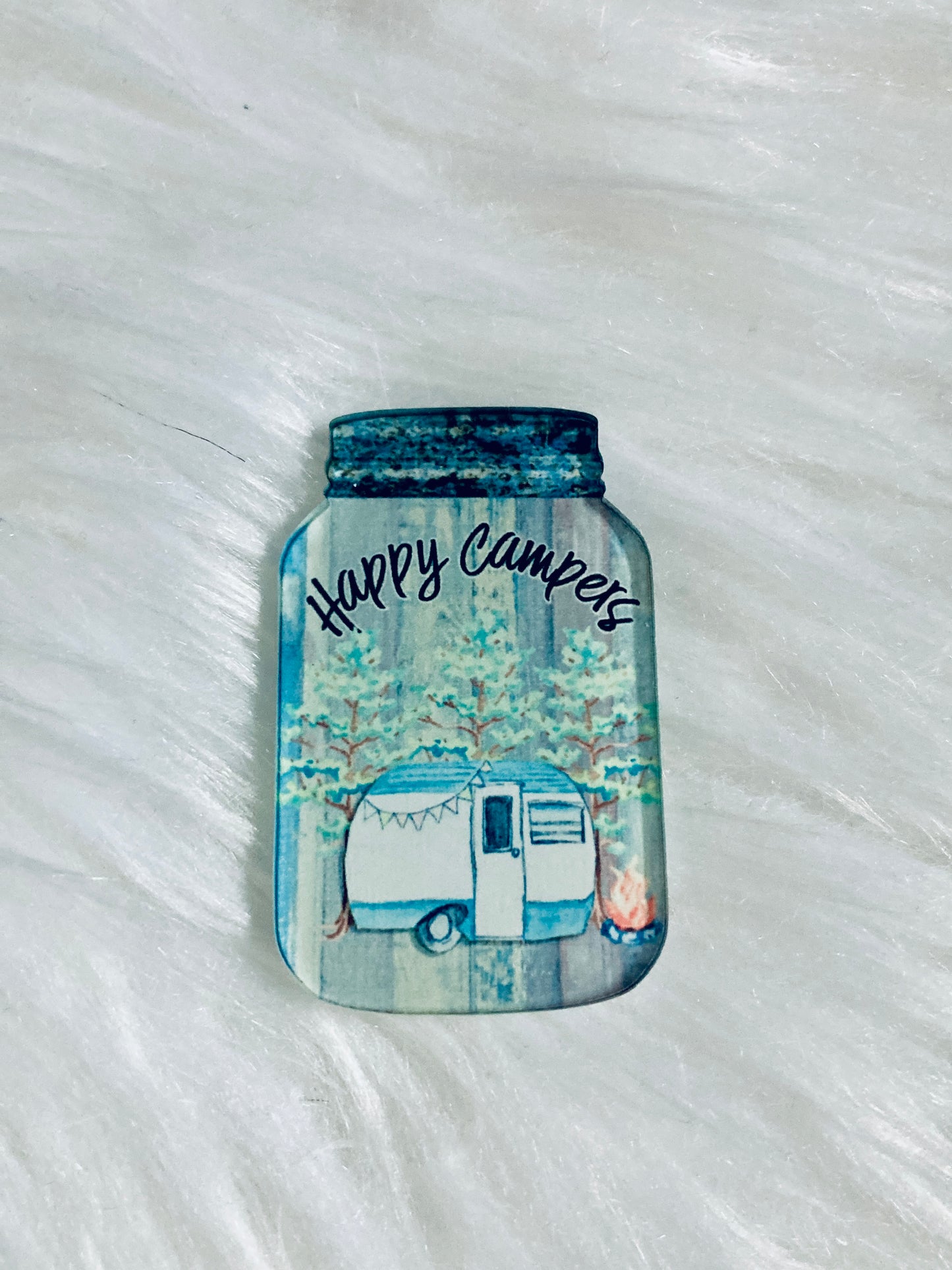 Mason Jar Shape Acrylic 2" Interchangable Shapes