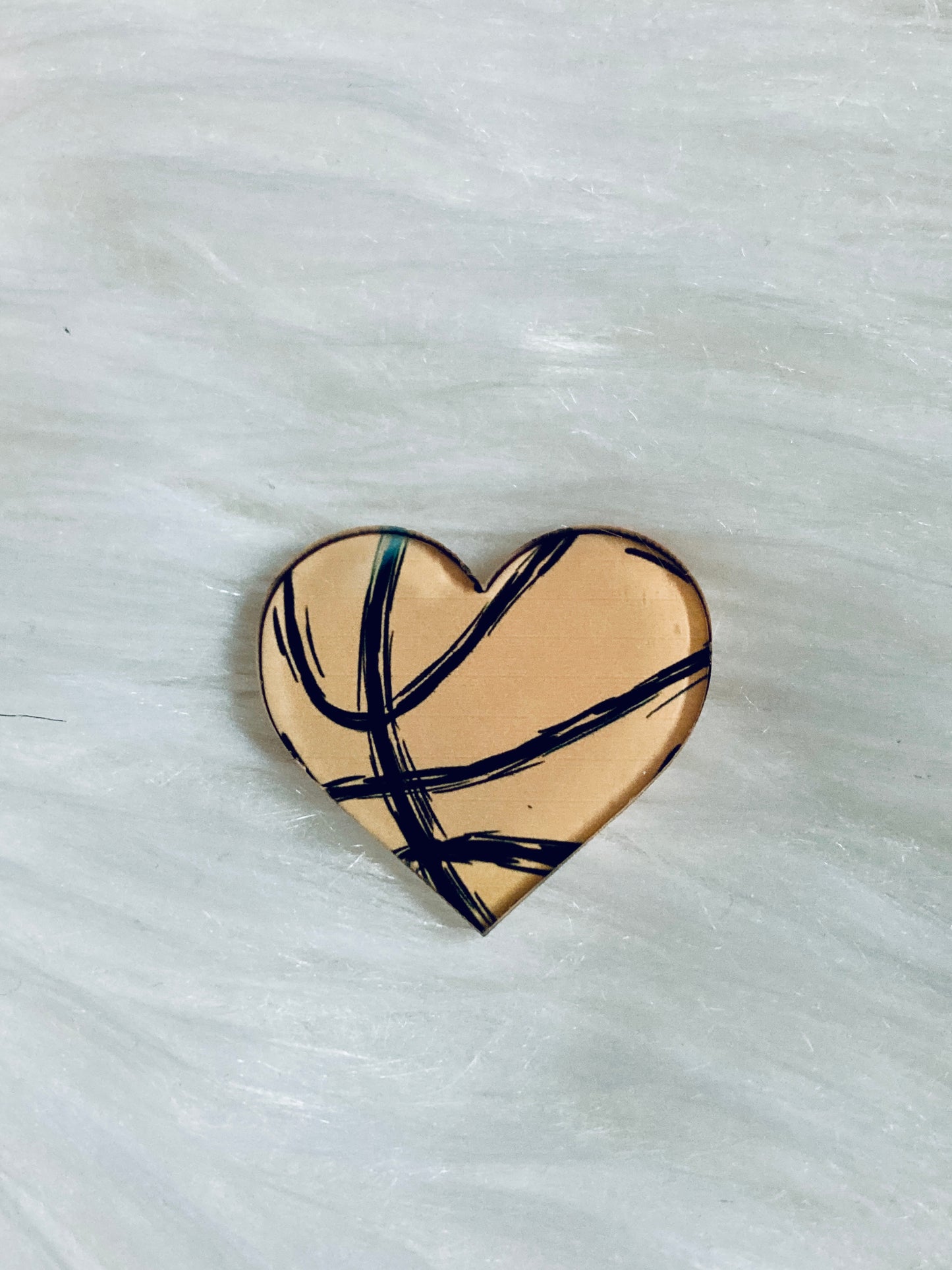 Heart Acrylic 1.5" Interchangable Shapes