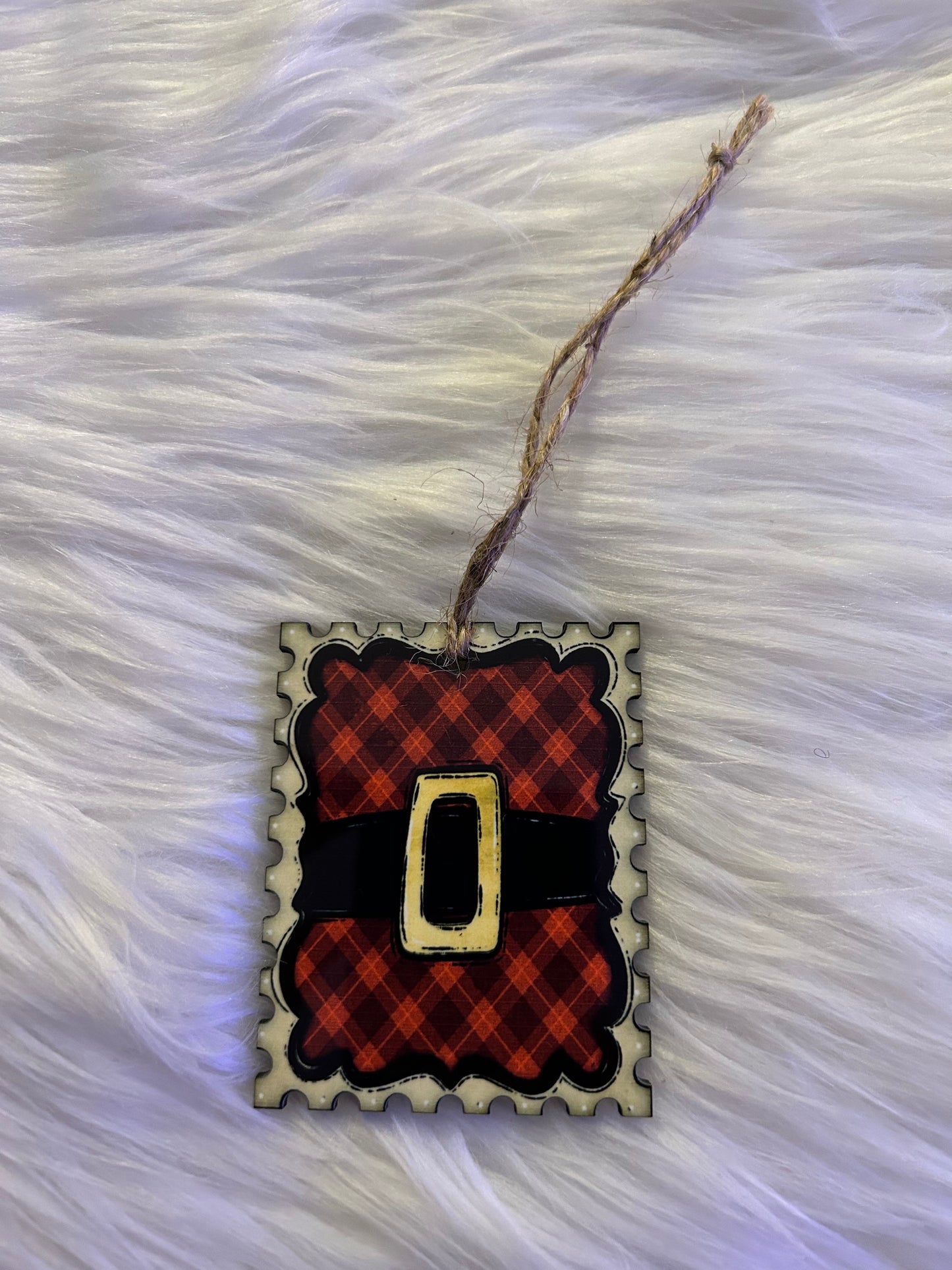 Santa Suit (STS17) - Stamp Shape Ornament