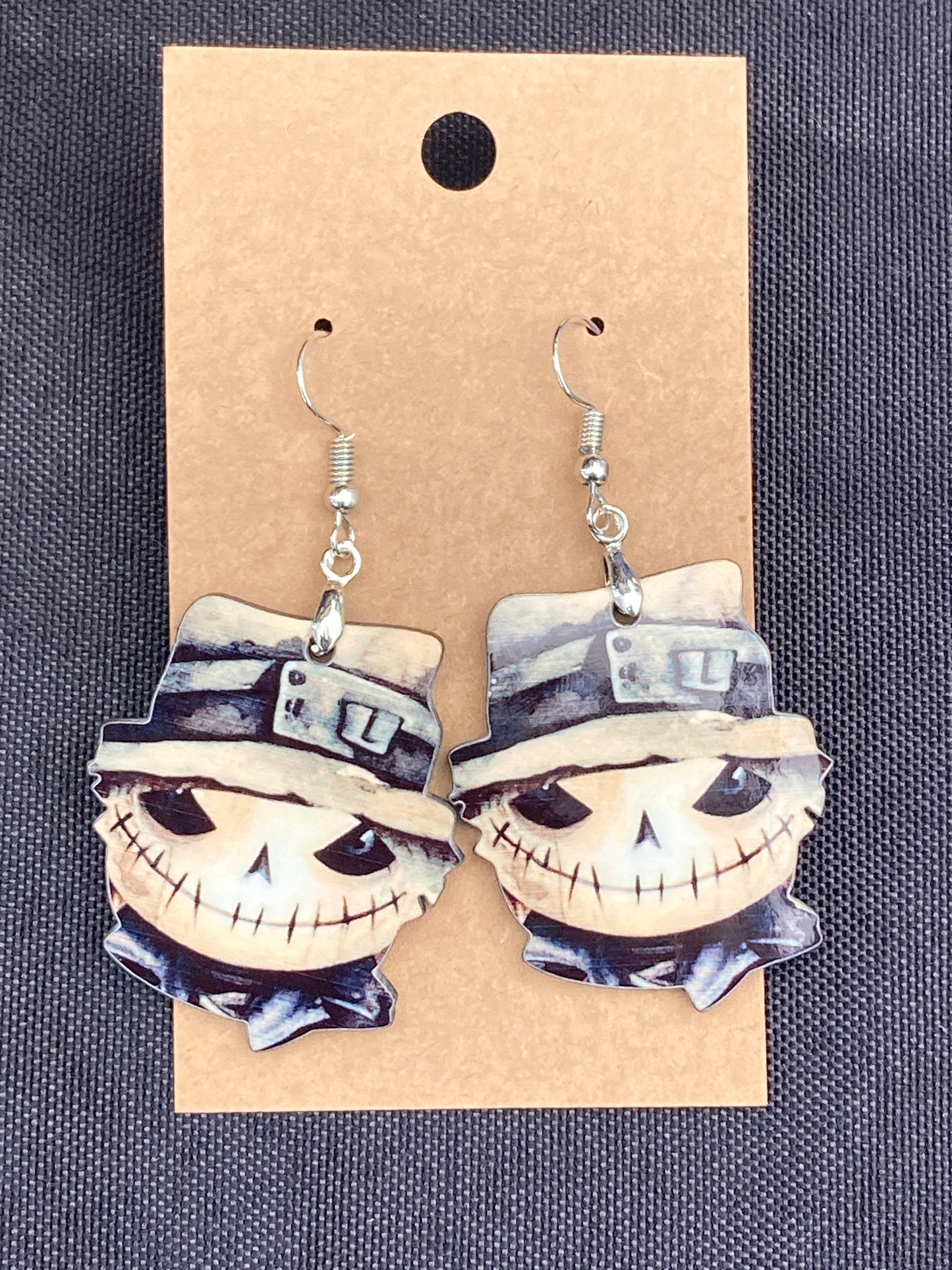 Scarecrow 1 (SC05) - Scarecrow Earrings 1.5"
