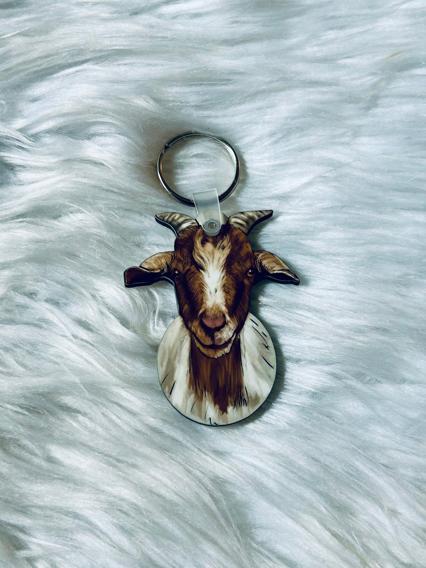 Goat Keychain