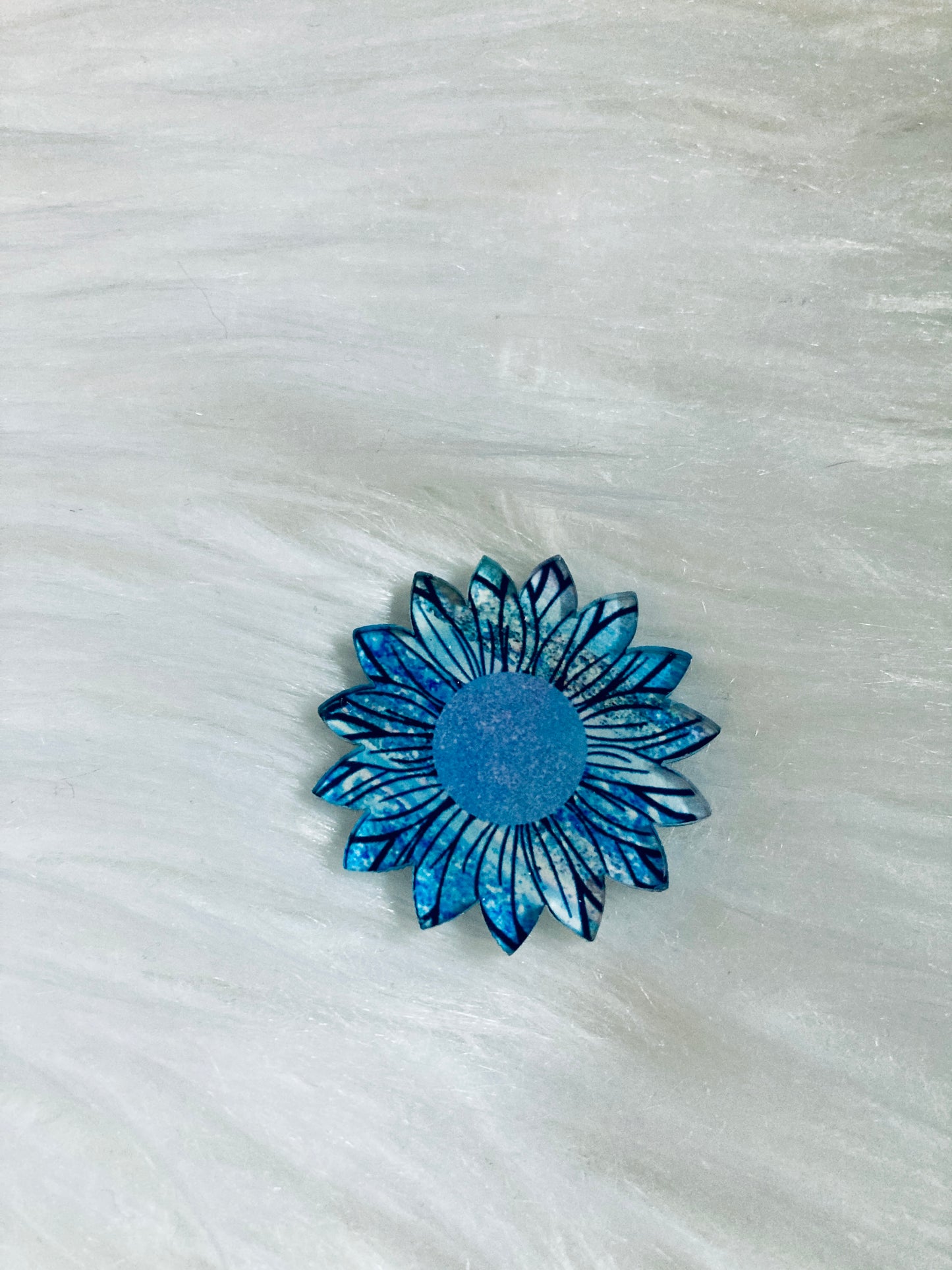 Sunflower Acrylic 1.5" Interchangeable Shape