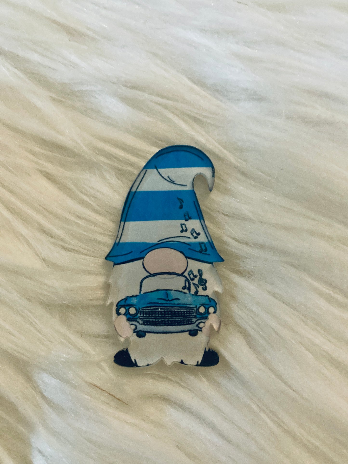 Gnome Acrylic 2" Interchangable Shapes