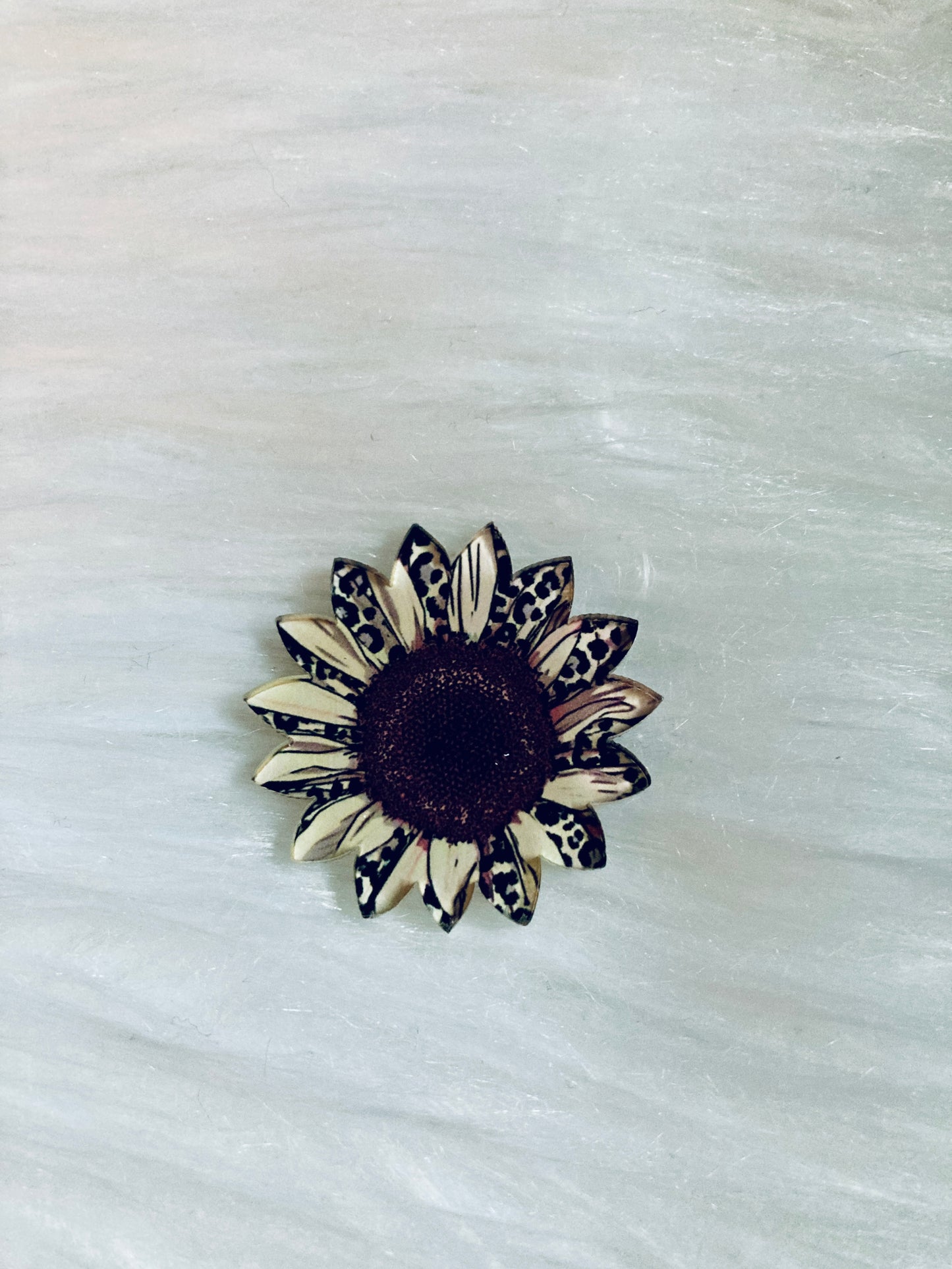 Sunflower Acrylic 1.5" Interchangeable Shape