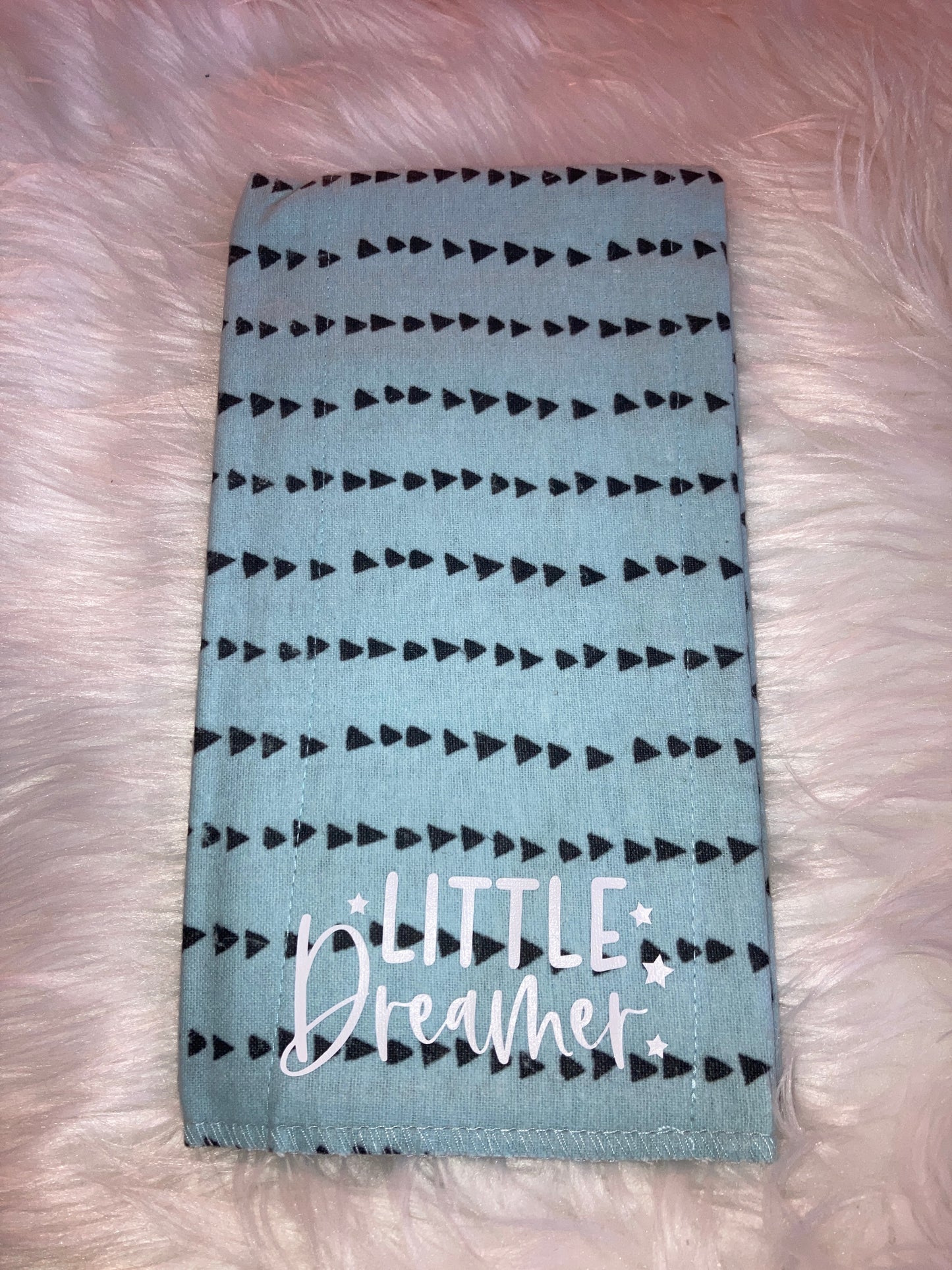 Little Dreamer Burp Rag Cloth