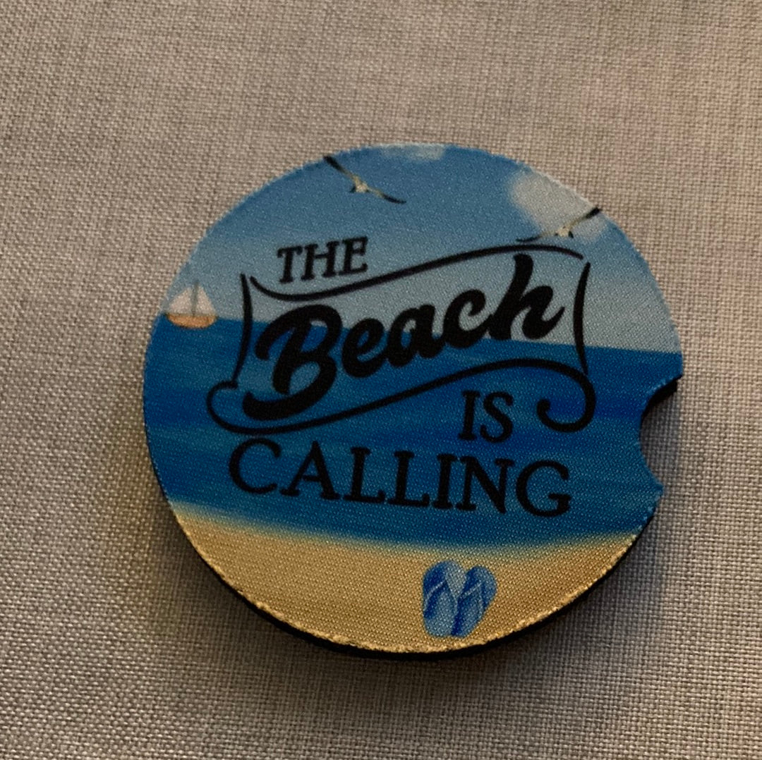Car Coaster - The Beach is Calling