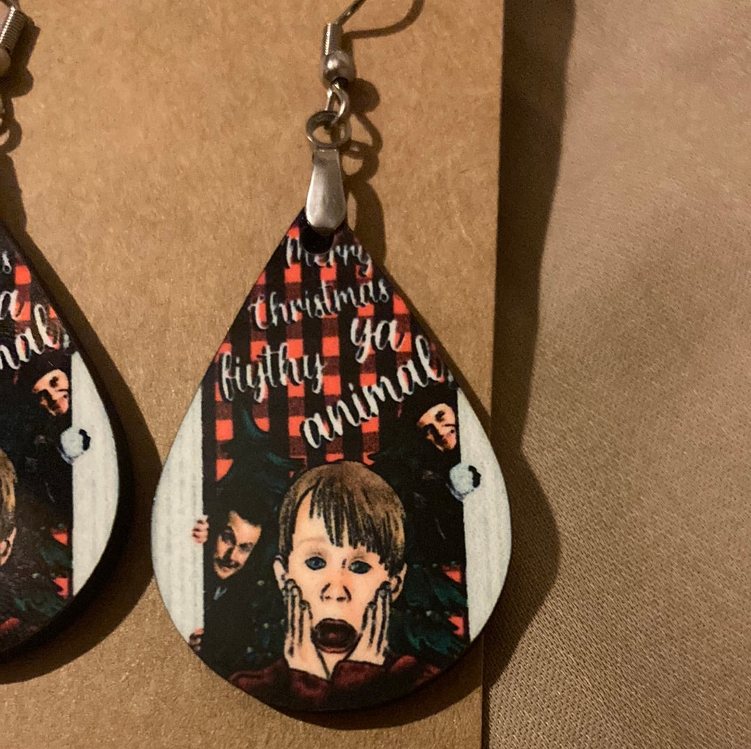 Filthy Animal - Tear Drop Earrings