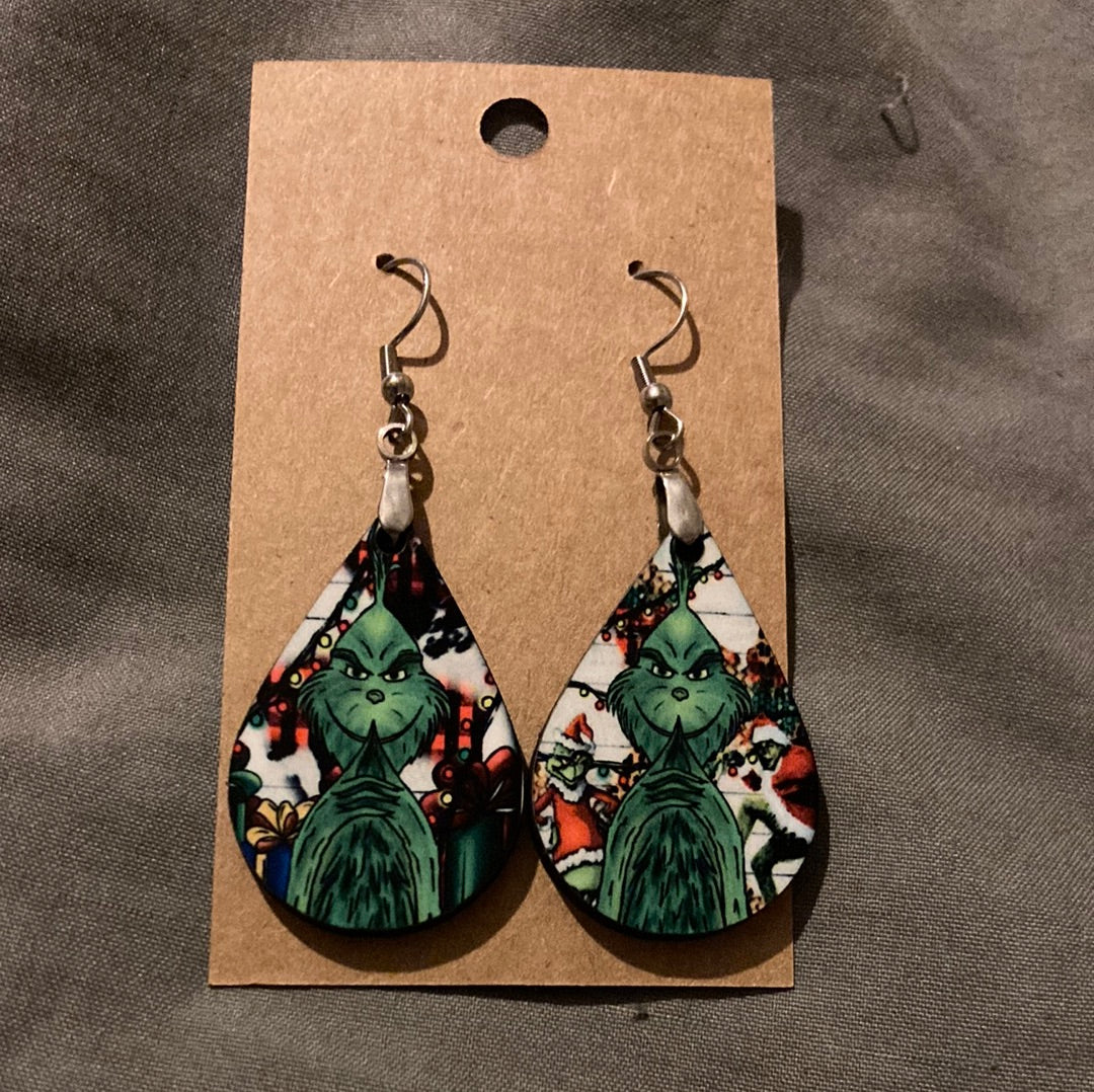 Mean one - Tear Drop Earrings
