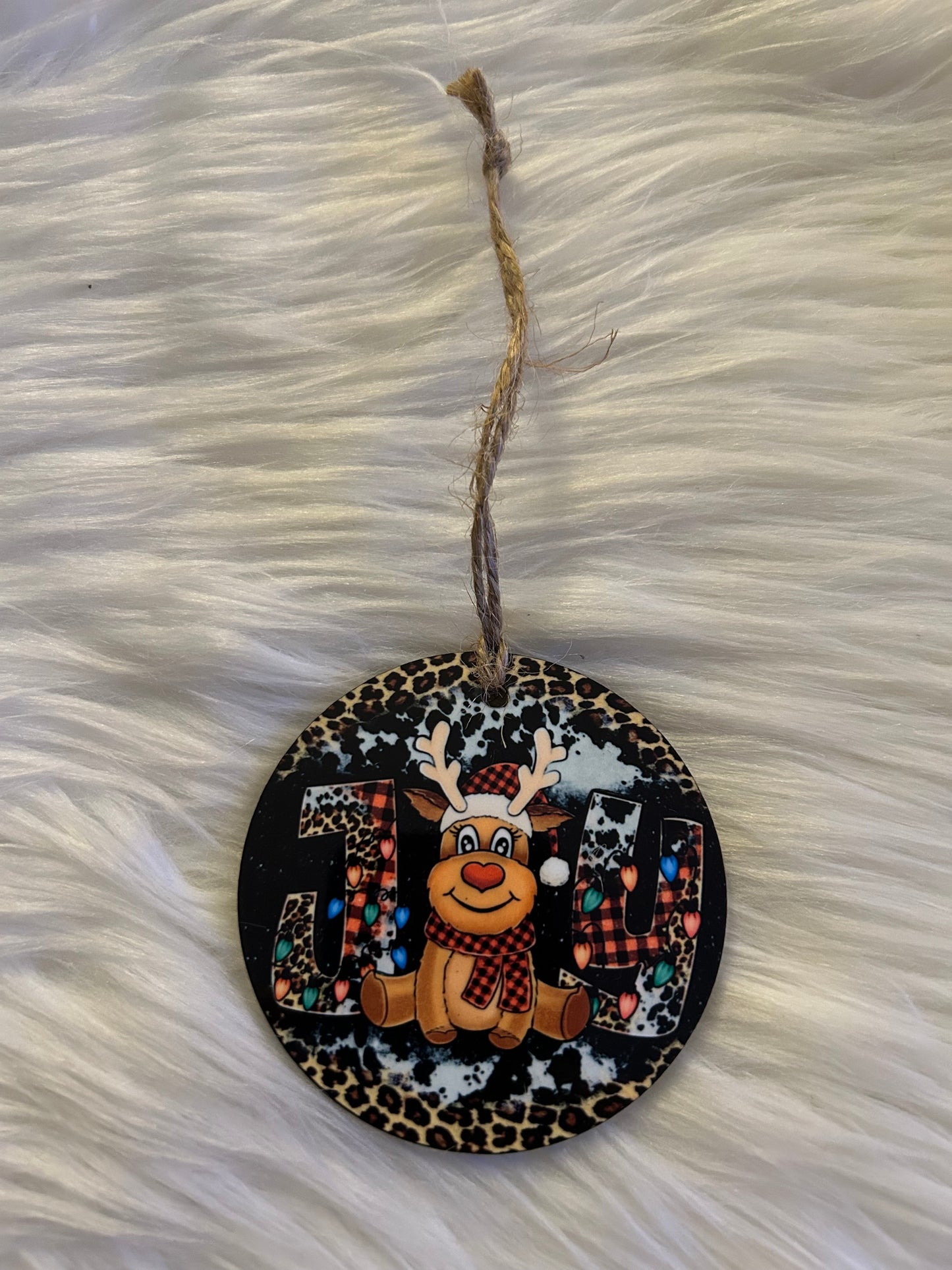 Joy - Round Ornament