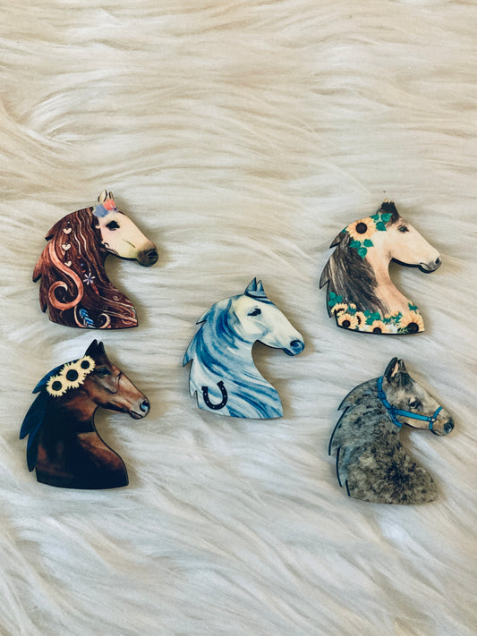 Horse 2" Interchangable Shapes