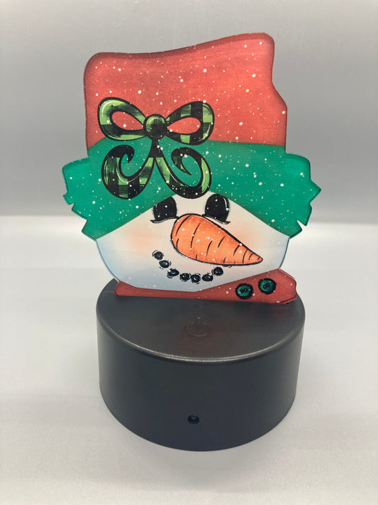 Snowman Winter (SCL10) - Scarecrow Shape Light