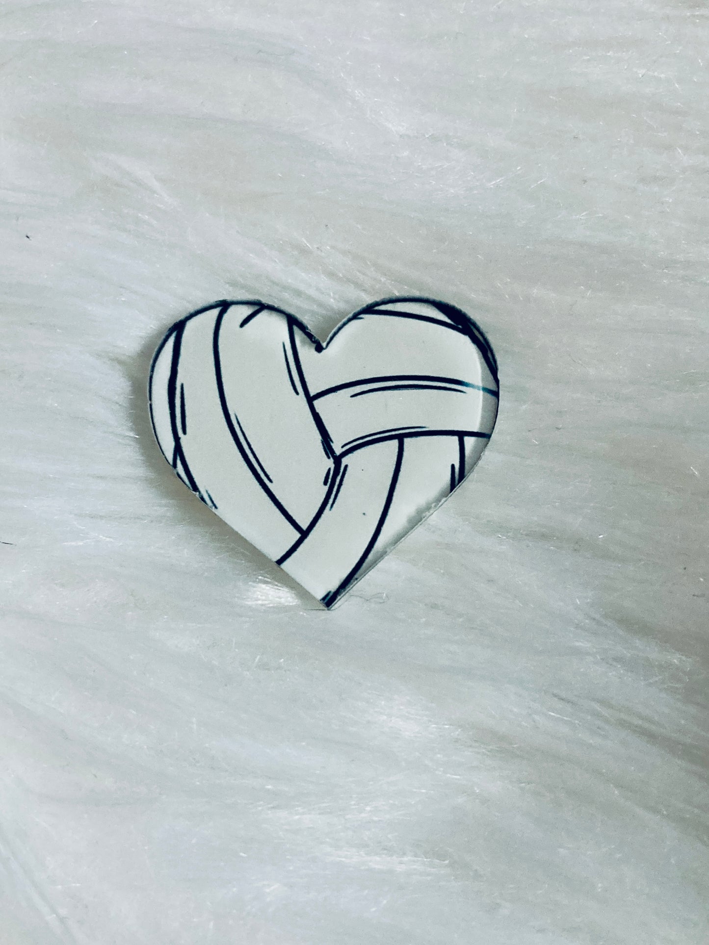 Heart Acrylic 1.5" Interchangable Shapes