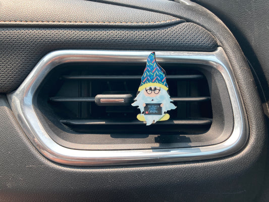 To Teach Is To Love (G31) Gnome with Feet 2" Vent Clip