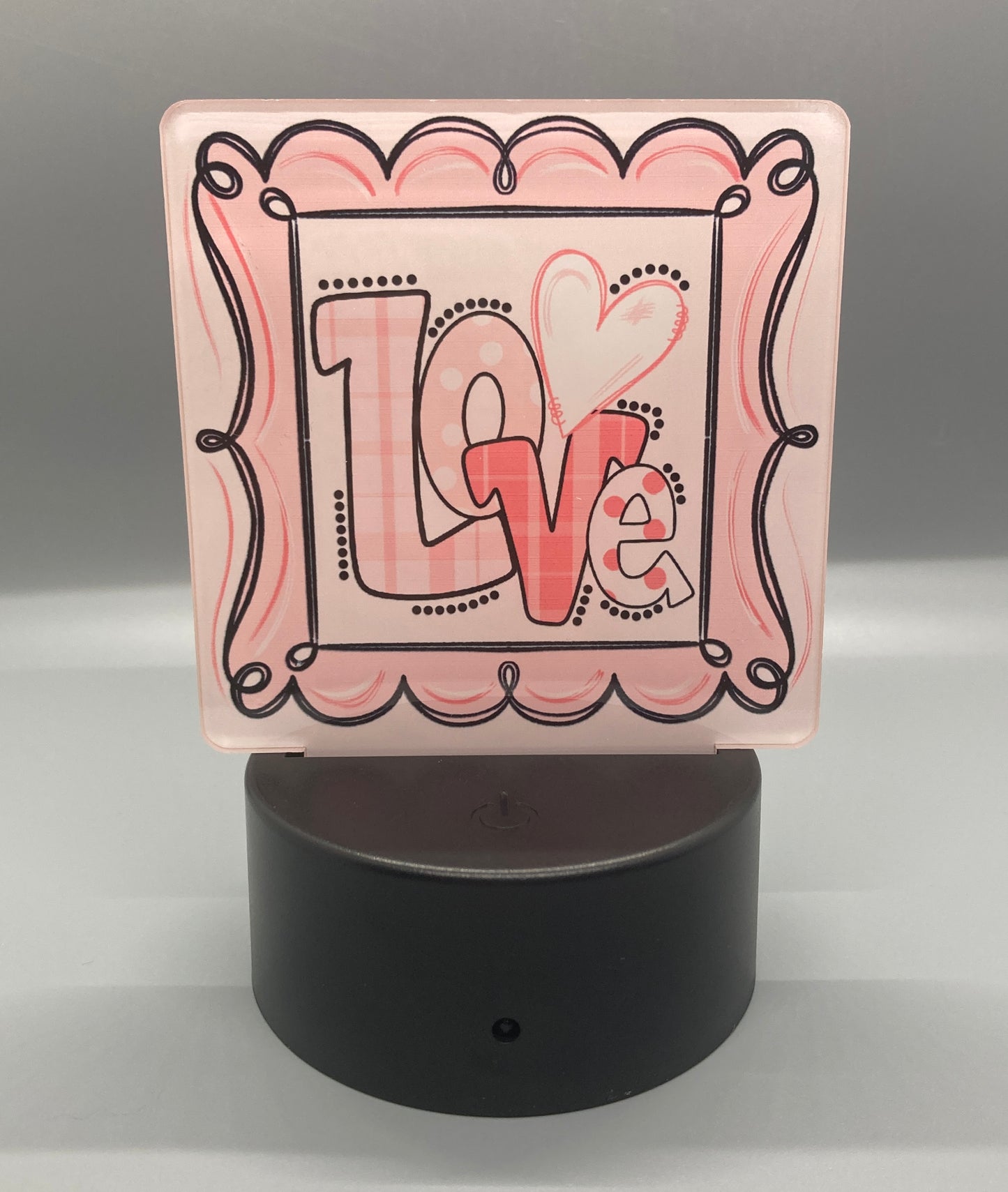 Love (SL02) - Square Shape Light