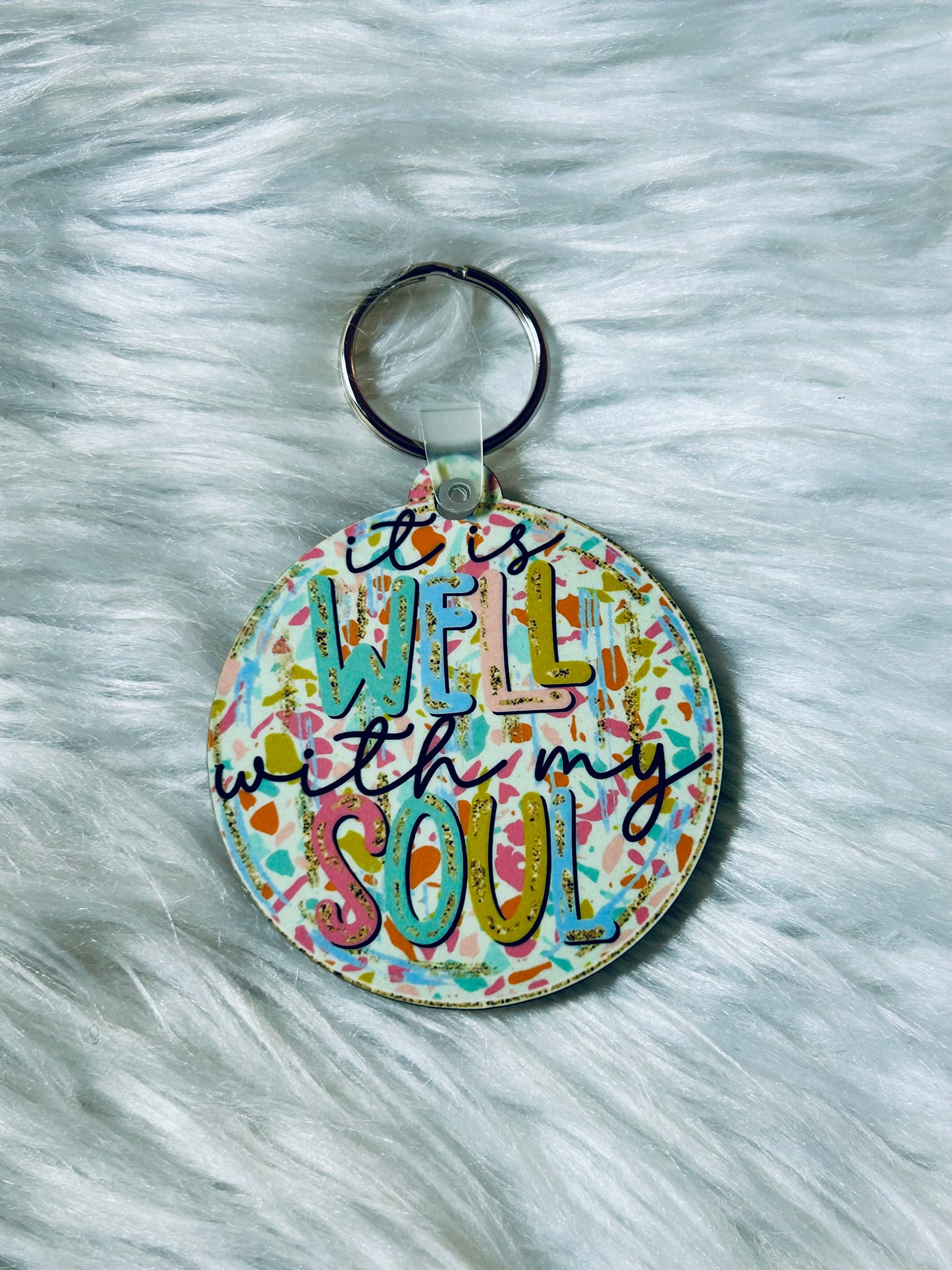 Well With My Soul Keychain