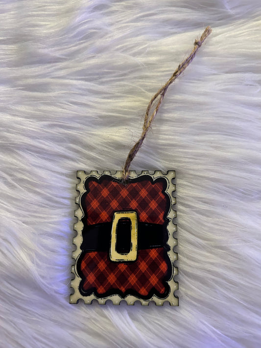 Santa Suit (STS17) - Stamp Shape Ornament