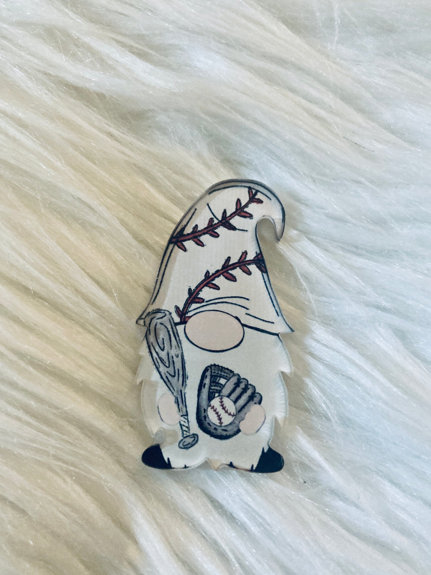 Gnome Acrylic 2" Interchangable Shapes