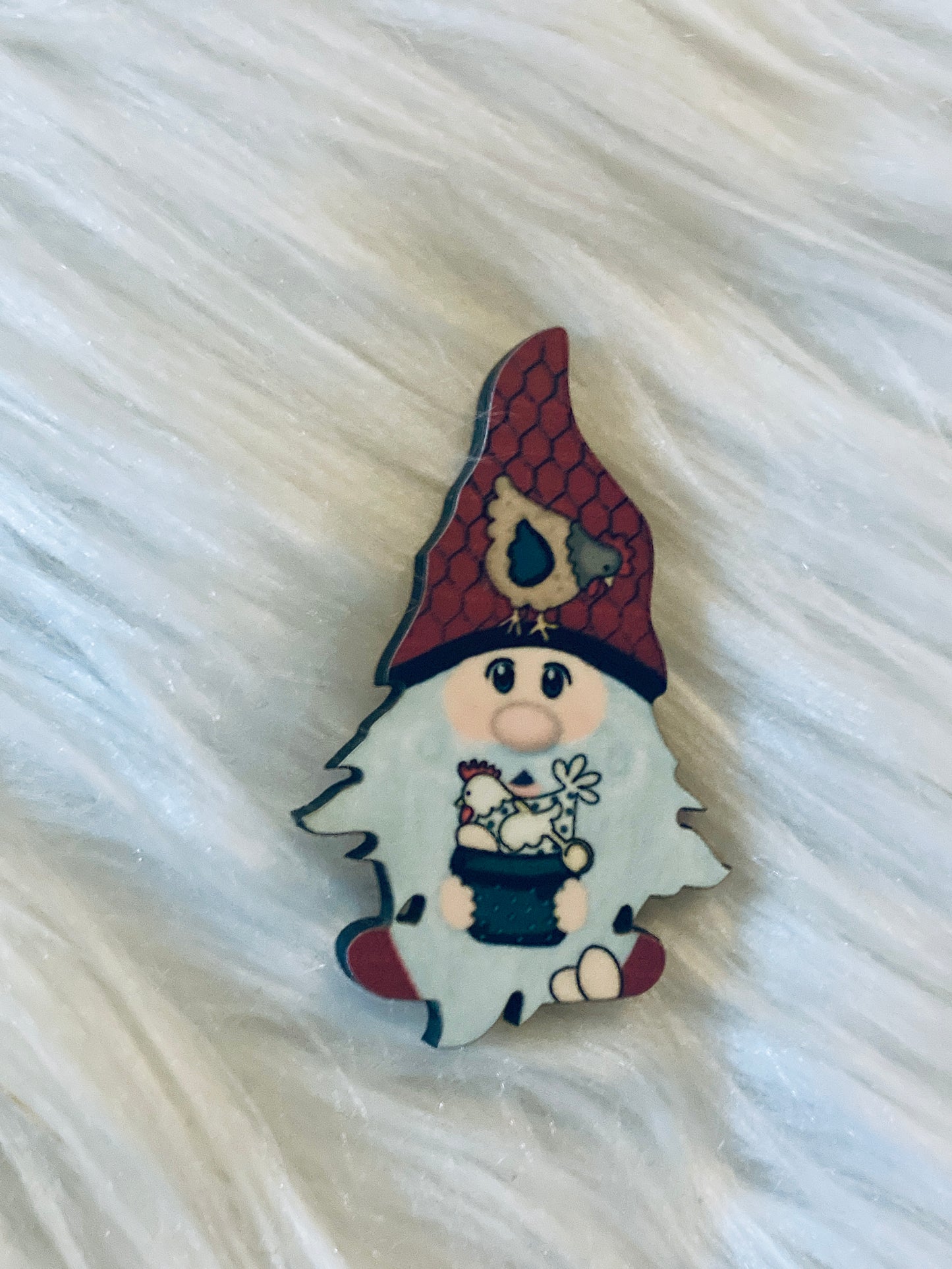 Gnome with Feet 2" Interchangable Shapes