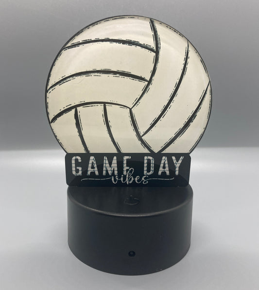 Volleyball Game Day (RL05) - Round Shape Light