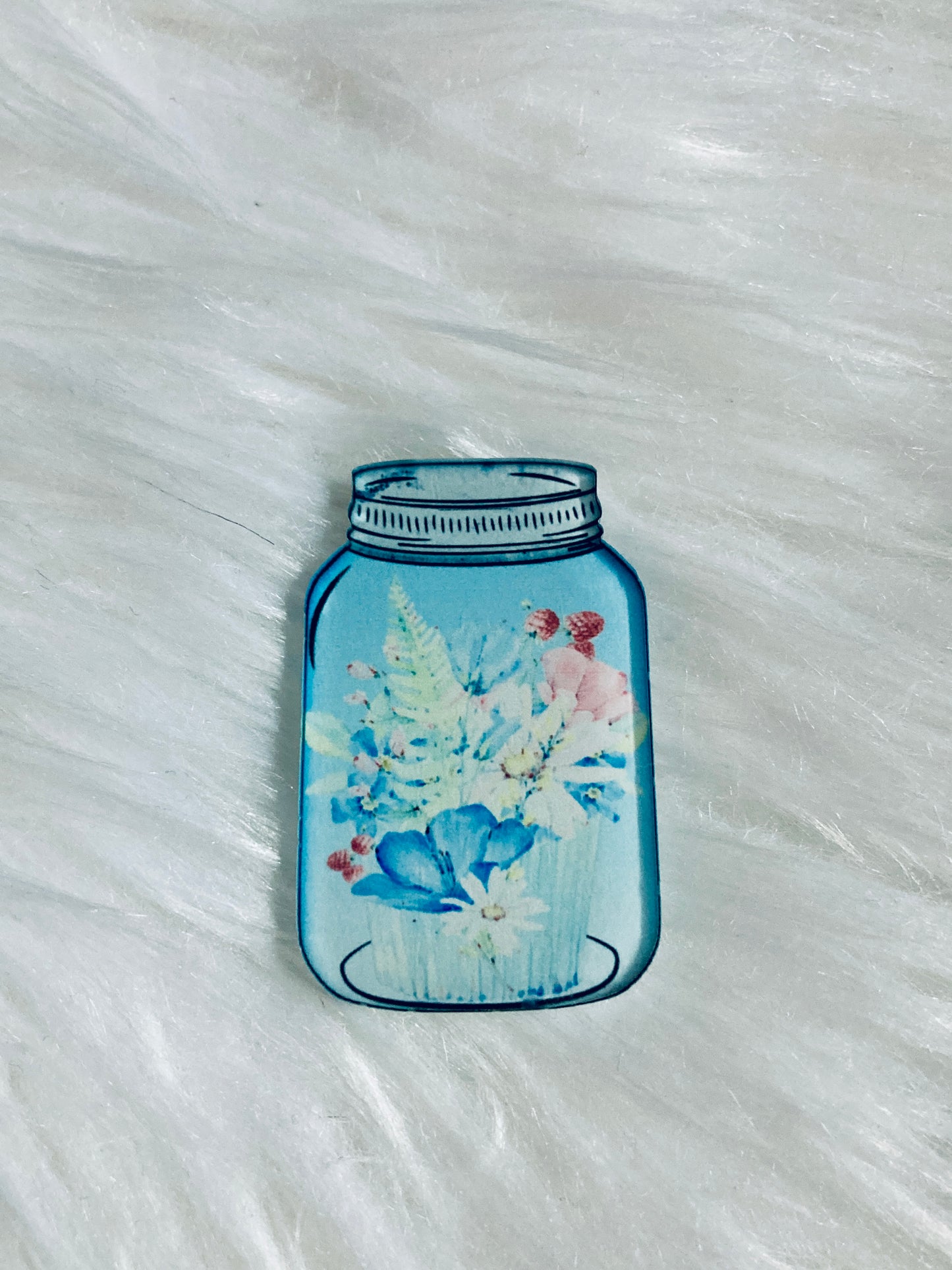 Mason Jar Shape Acrylic 2" Interchangable Shapes