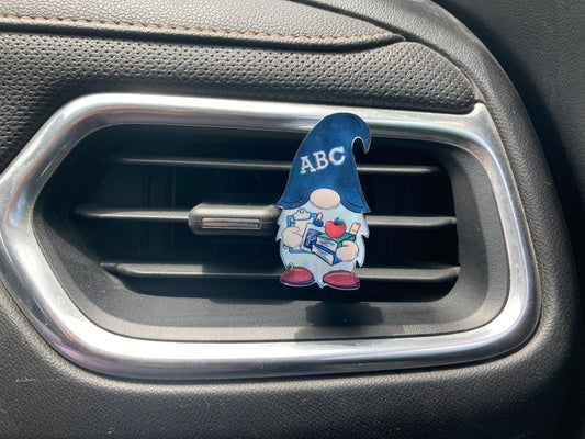 ABC (GN26) Gnome Acrylic 2" Vent Clip