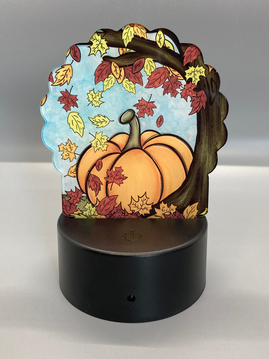 Fall Tree (SCL02) - Scallop Shape Light