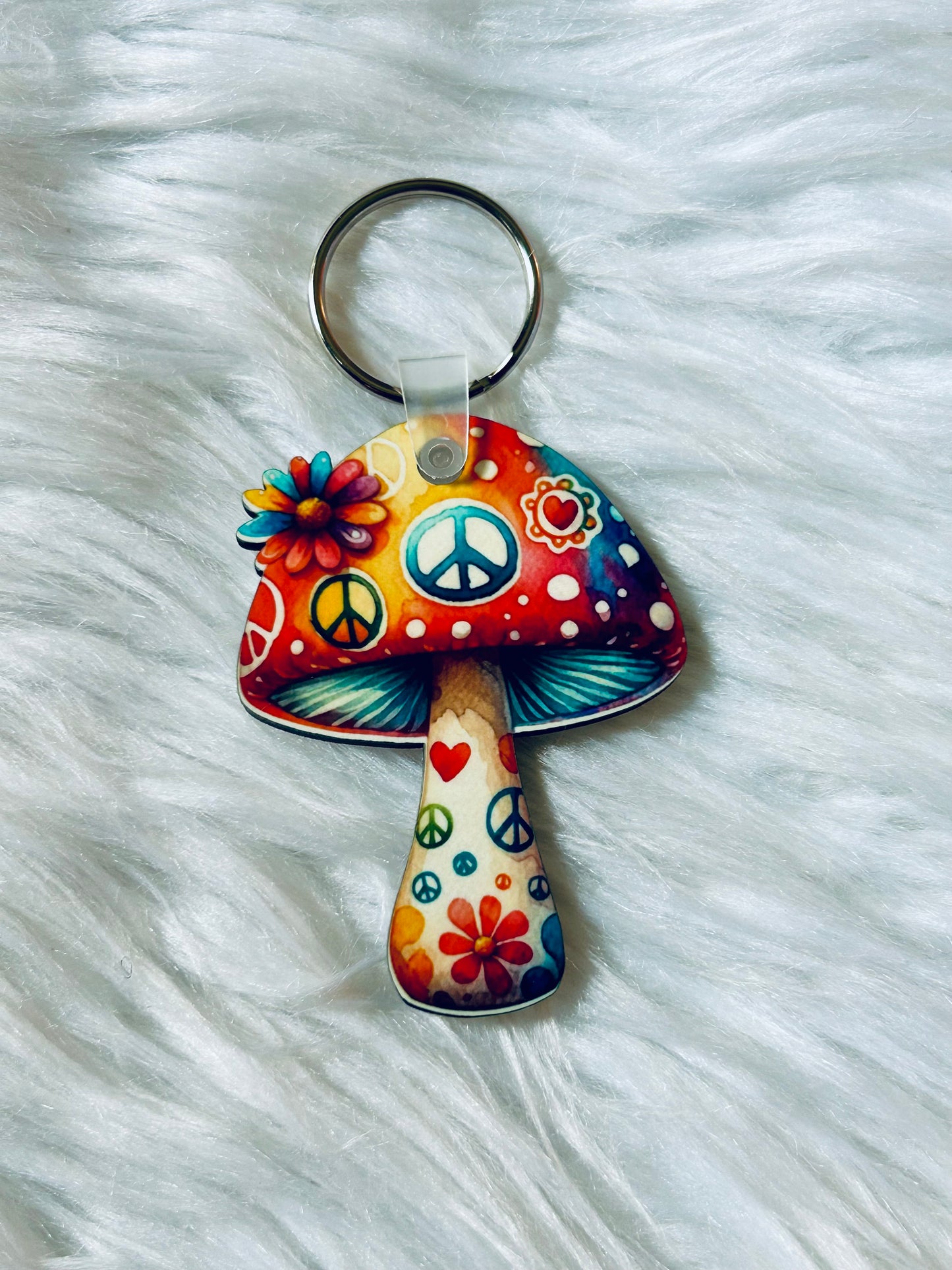 Mushroom Style Keychain