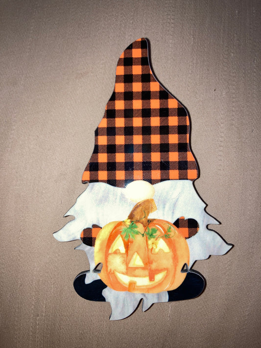 Jack-o-Lantern - Gnome Magnet
