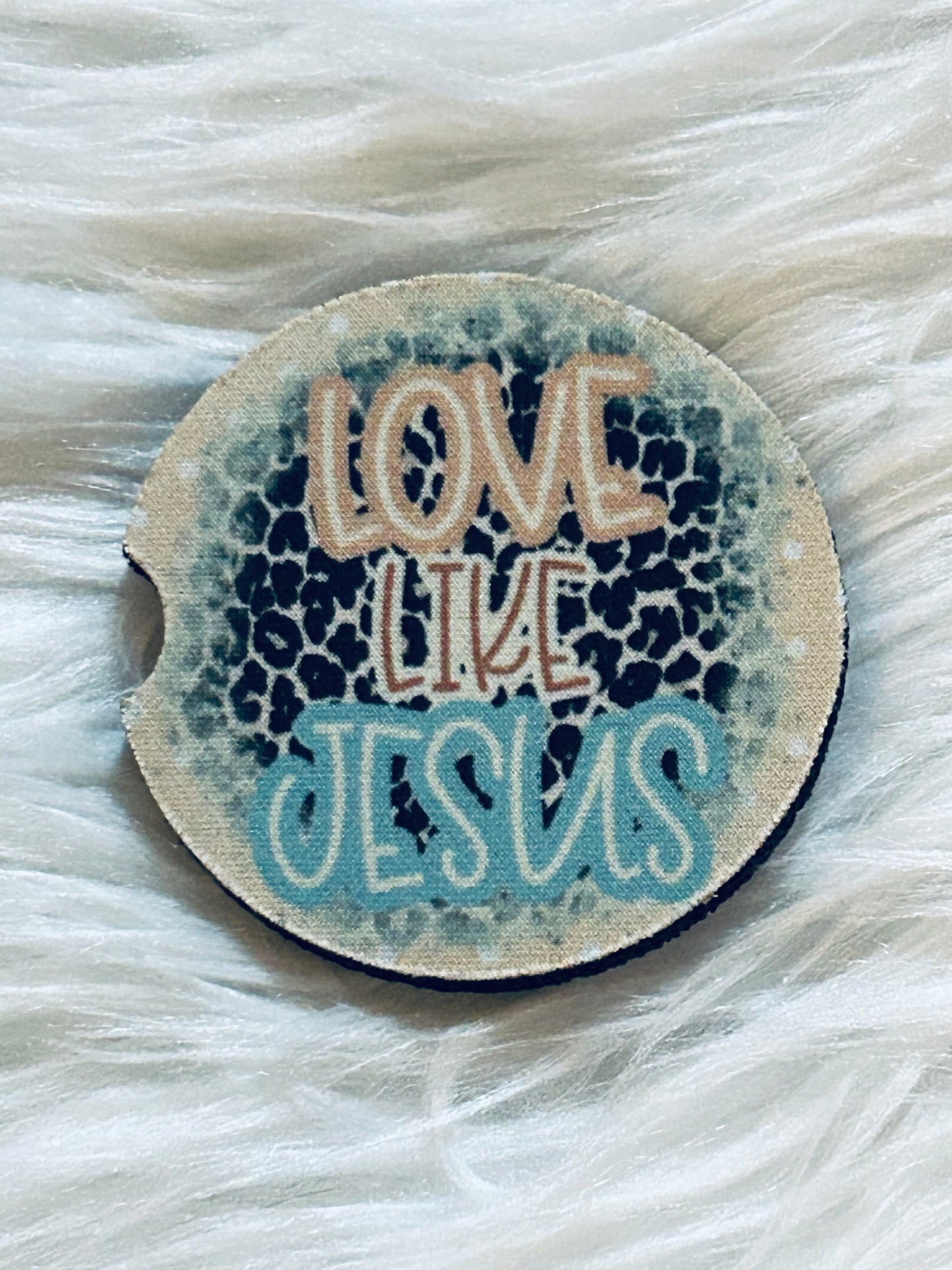 Car Coaster - Love Like Jesus