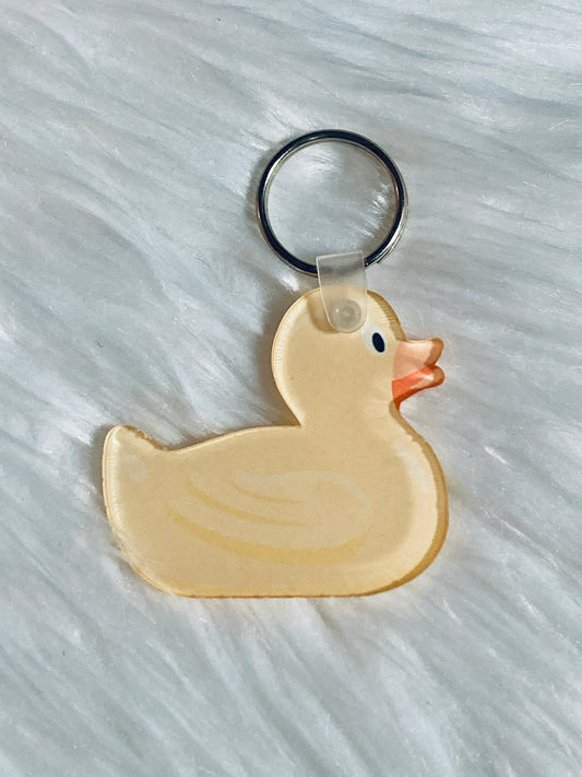 Rubber Duck (DK01) - Duck Acrylic Keychain