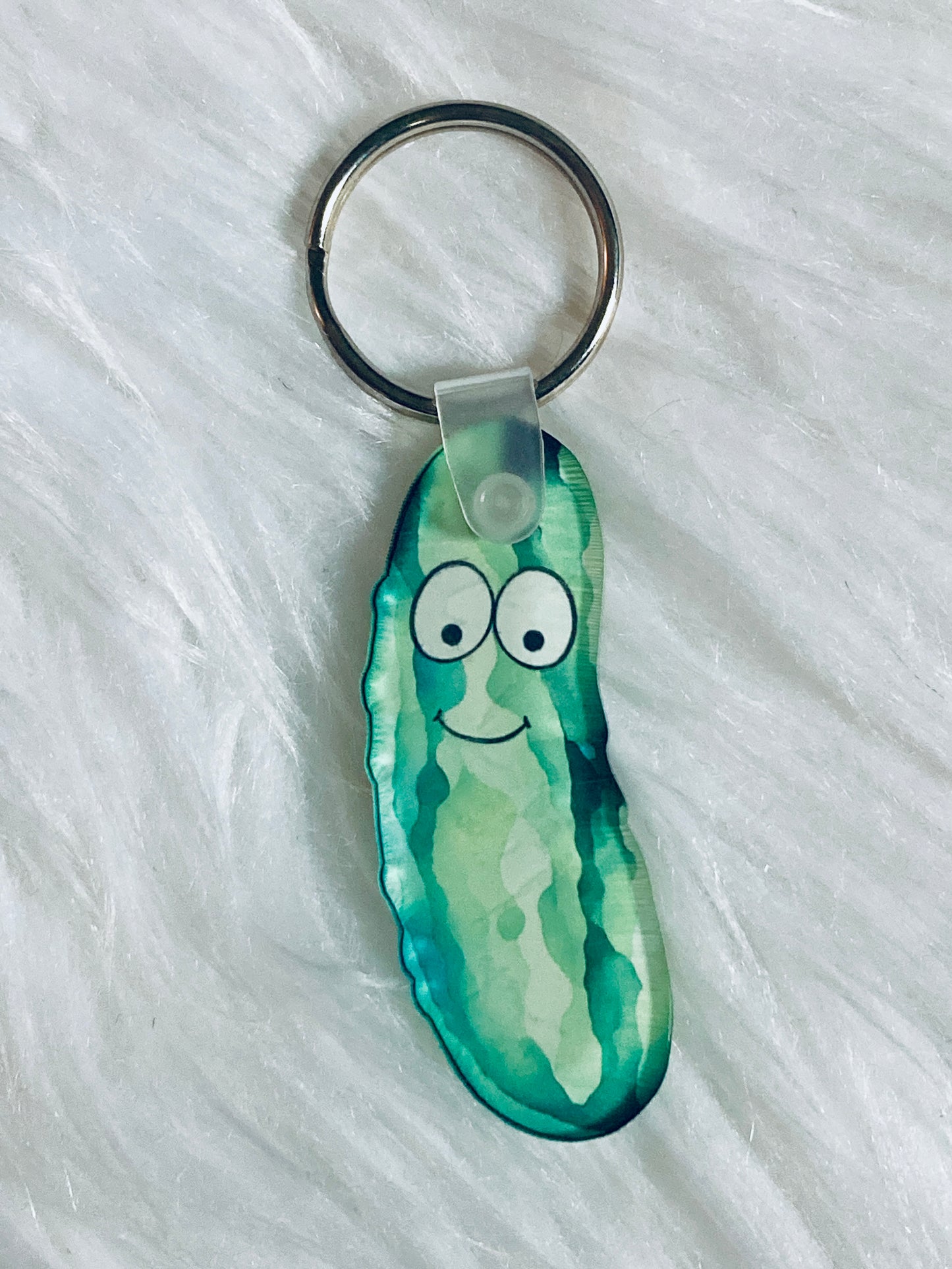 Smile Pickle (PK01) - Pickle Acrylic Keychain