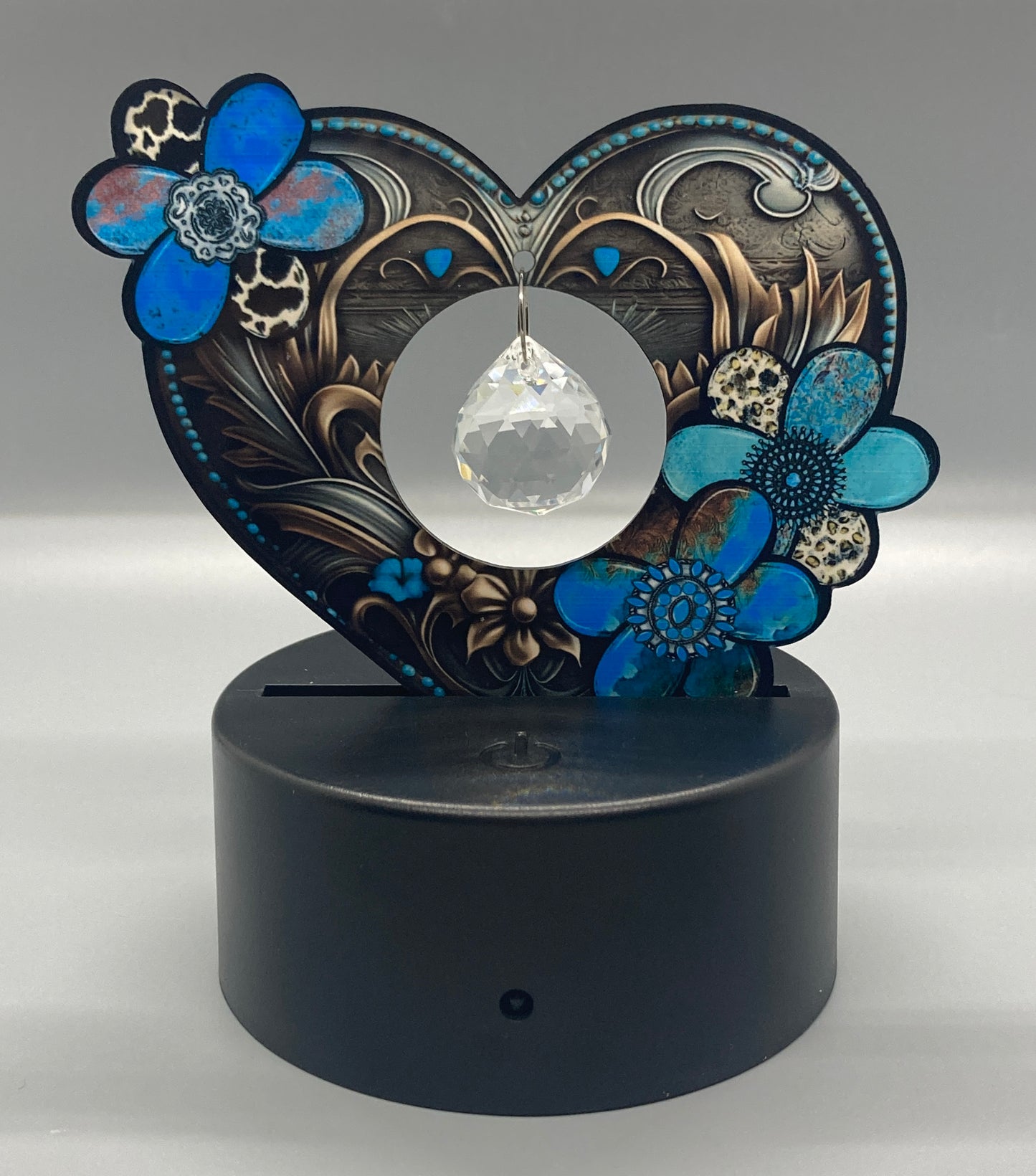 Western with Charm (FHL02) - Flower Heart Shape Light