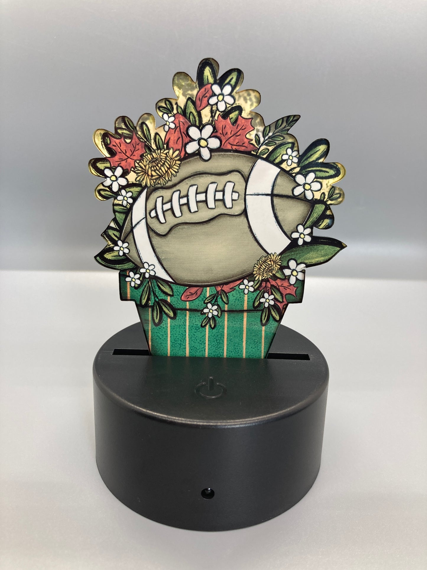 Football Fall (FPL04) - Flower Pot Shape Light