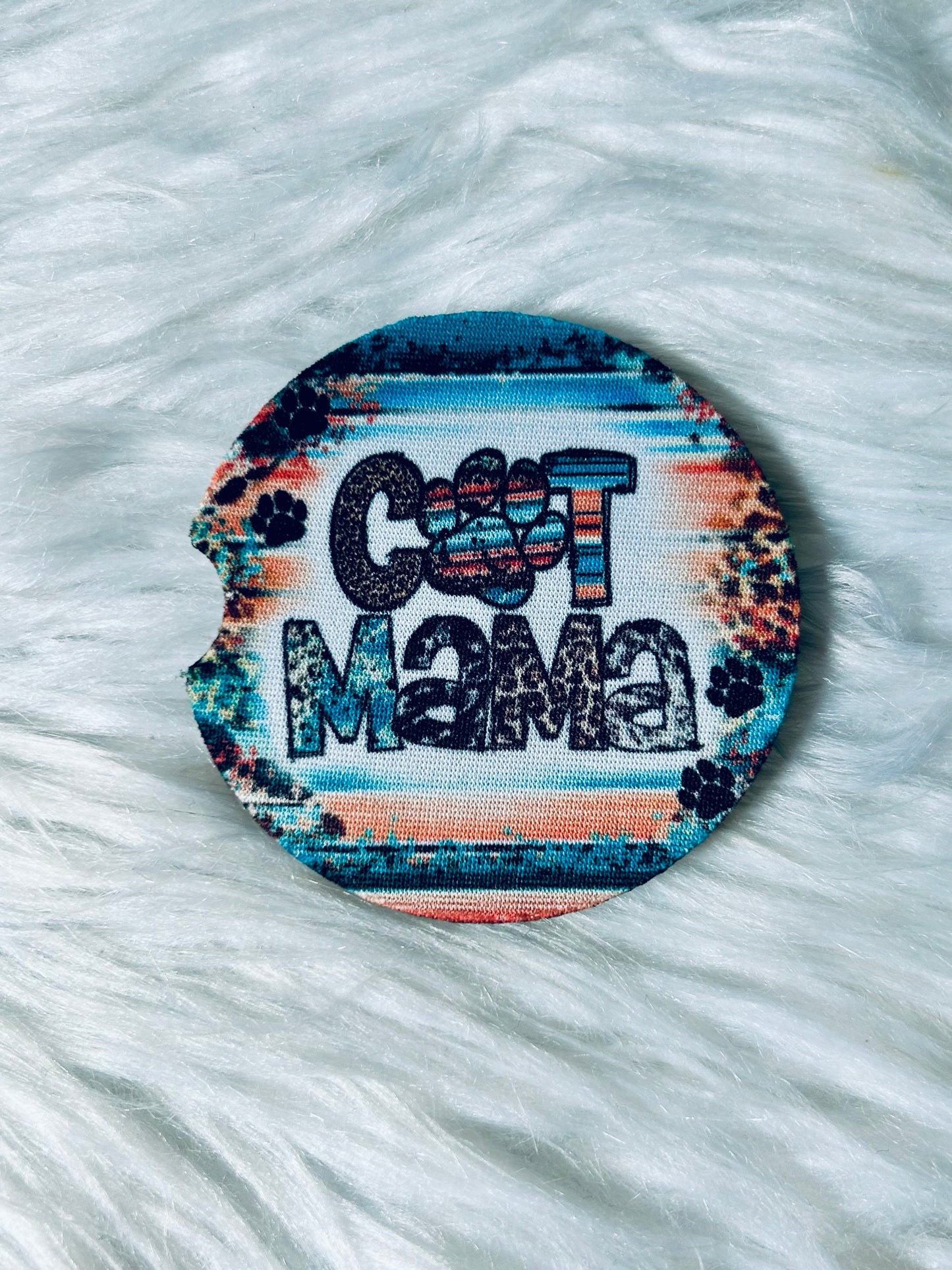 Car Coaster - Cat Mama