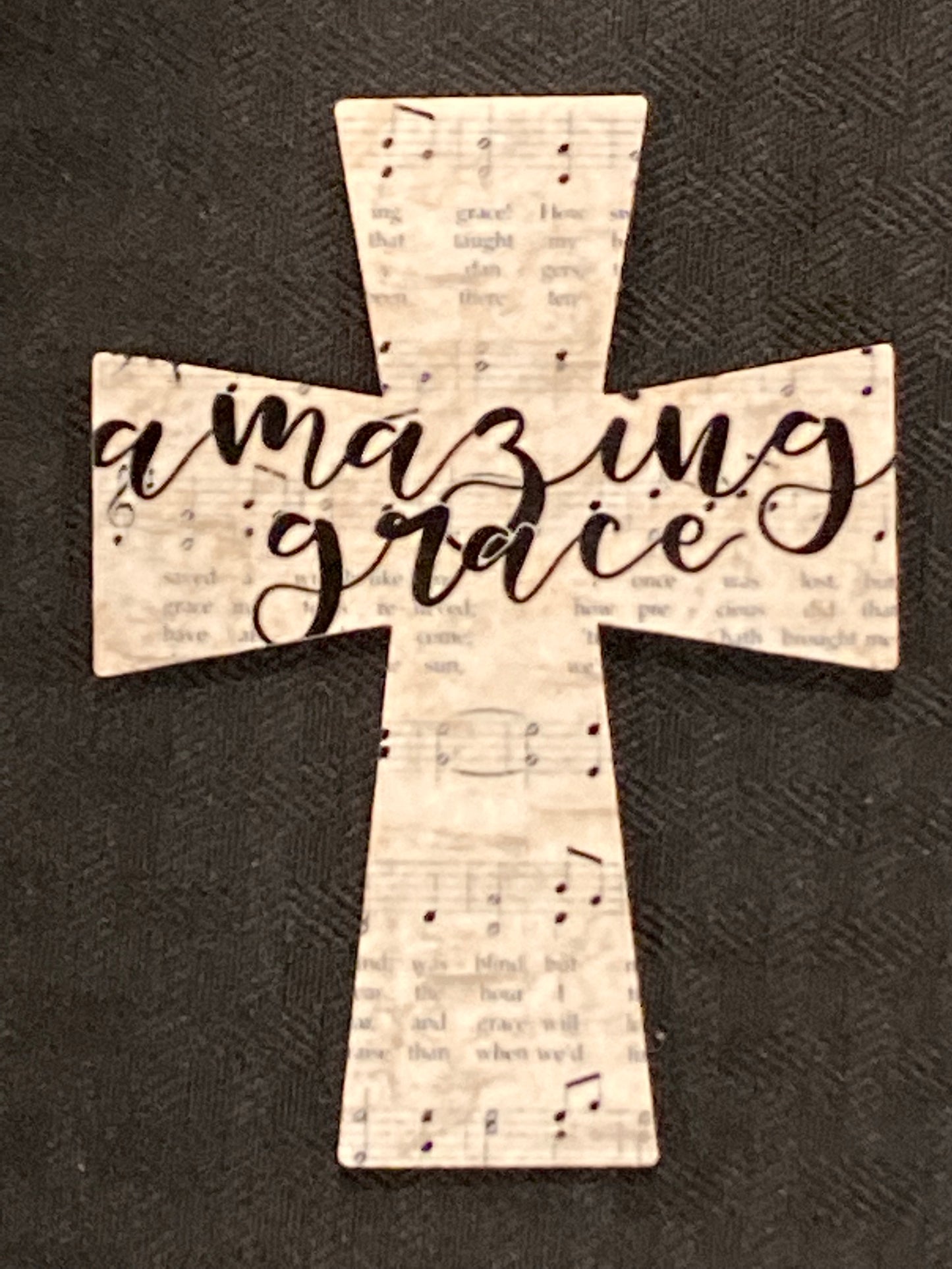 Amazing Grace - Cross Magnet