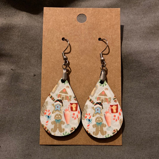 Holiday Goodies -  Tear Drop Earrings