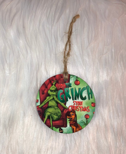 Stole Christmas -  Round Ornament
