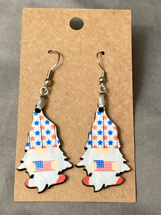 Americana (G04) - Gnome Earrings