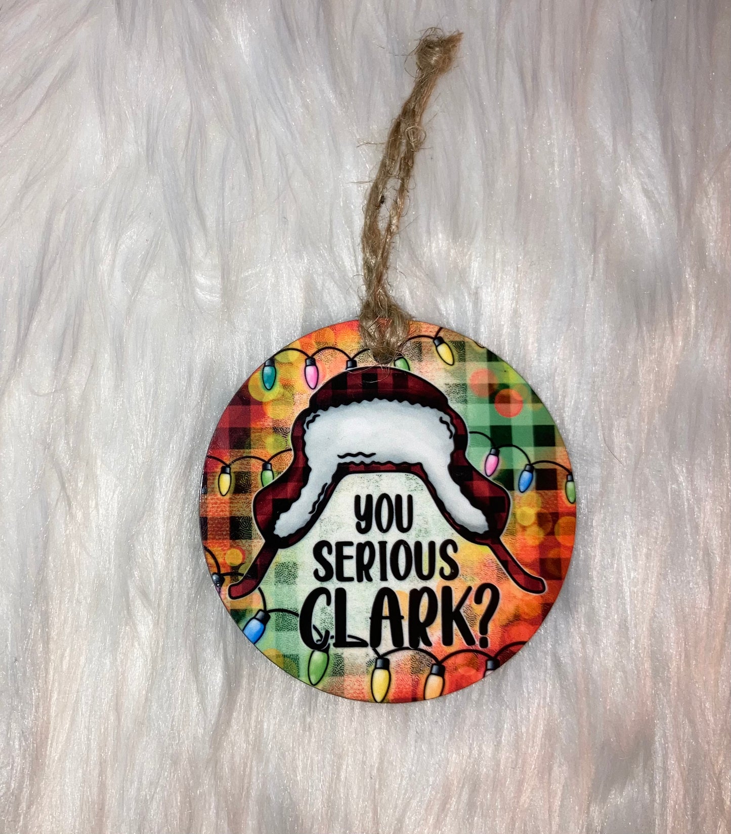You Serious -  Round Ornament