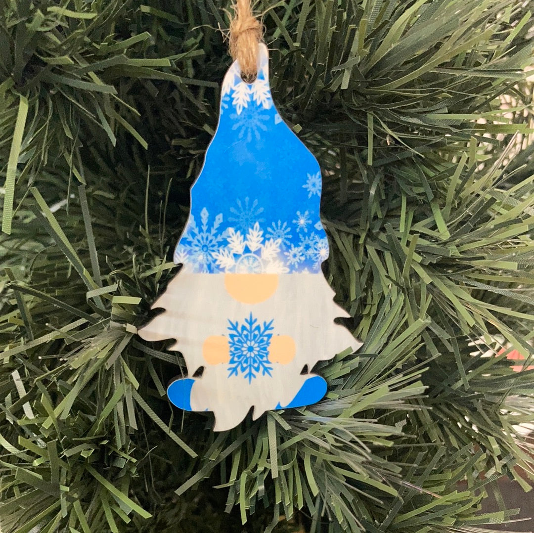 Snowflake  (G05) - Gnome Shape Ornament