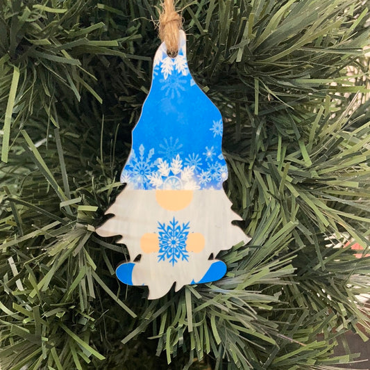 Snowflake  (G05) - Gnome Shape Ornament